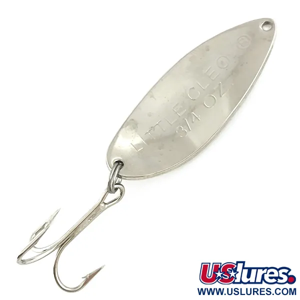 Acme Little Cleo Cuillère Ondulante, Nickel/Rouge, 21g, Profil Bossu, #7299