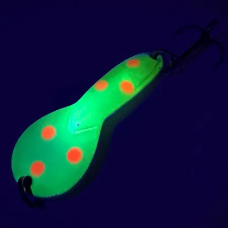 Loco 2 Glen Evans Cuillère, Jaune UV, 7g, Finition UV, #7300