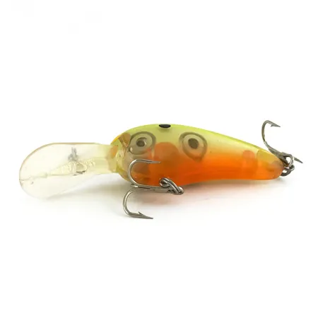 Norman Deep Baby N Crankbait, Chartreuse, 7g, Éclat UV, #7303