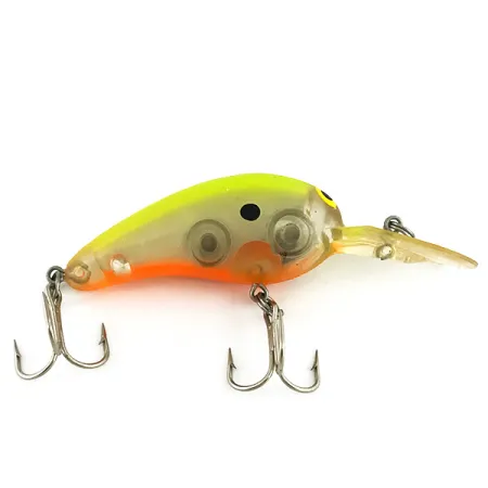 Norman Deep Baby N Crankbait, Chartreuse, 7g, Éclat UV, #7303