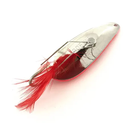 Eppinger Weedless Dardevle Imp Cuillère, Rouge/Noir/Nickel, 11g, #7318