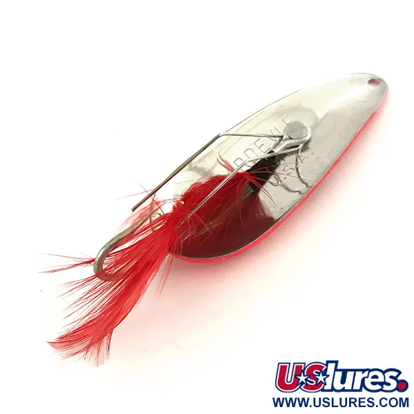 Eppinger Weedless Dardevle Imp Cuillère, Rouge/Noir/Nickel, 11g, #7318