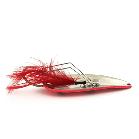 Eppinger Weedless Dardevle Imp Cuillère, Rouge/Noir/Nickel, 11g, #7318