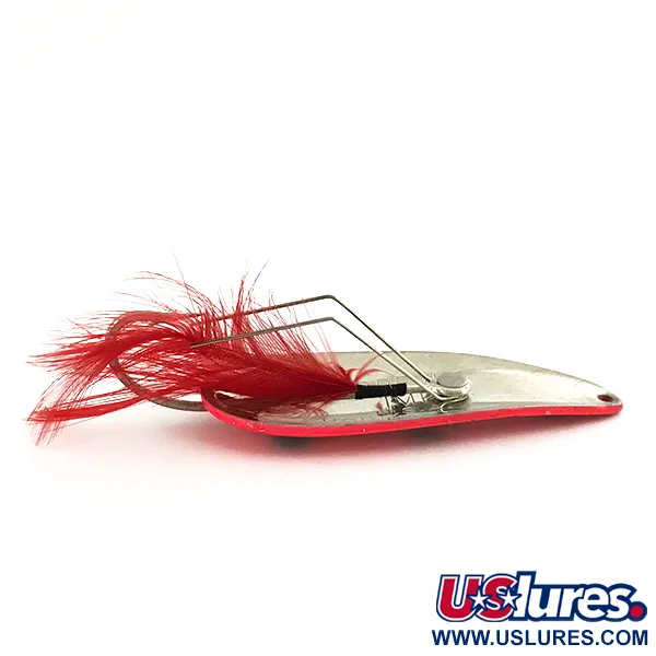 Eppinger Weedless Dardevle Imp Cuillère, Rouge/Noir/Nickel, 11g, #7318