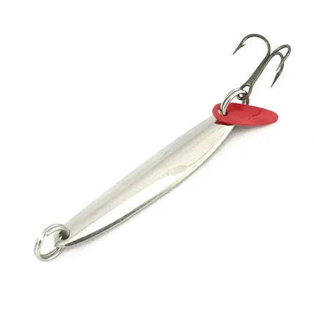 Bay de Noc Swedish pimple Jig vertical, Nickel / Jaune, 5,5g, #7324