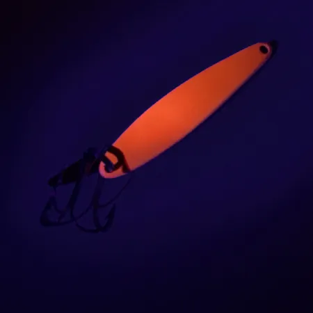 Bay de Noc Swedish Pimple Cuillère à jigger, Rose, 7g, UV Glow, #7325