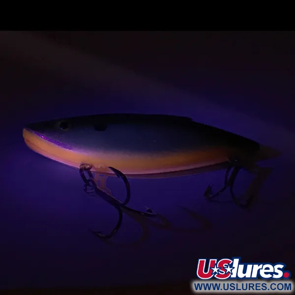 Bill Lewis Rat-L-Trap Lipless Crankbait, Gris/Vert/Orange, 14g, #7326