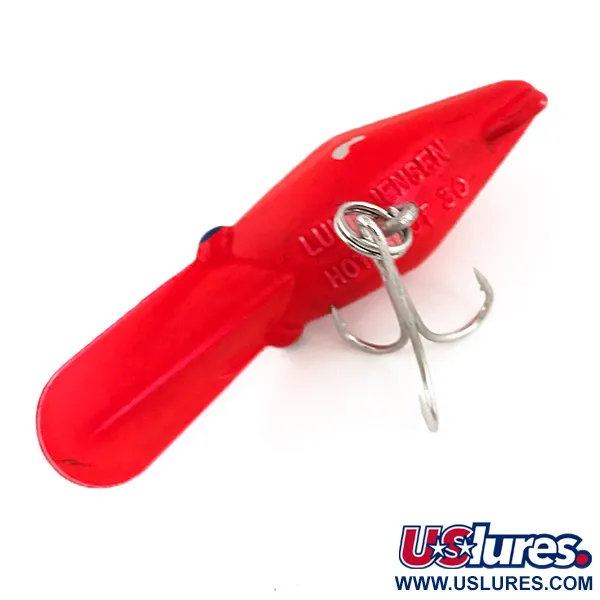 Luhr Jensen Hot Shot 30 UV Leurre traîne, Rouge, 5g, UV, #7332