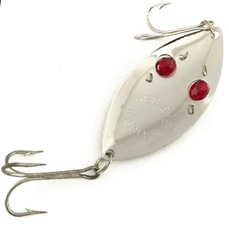 Eppinger Red Eye Wiggler Ondulante, Nickel / Rouge, 25g, #7334