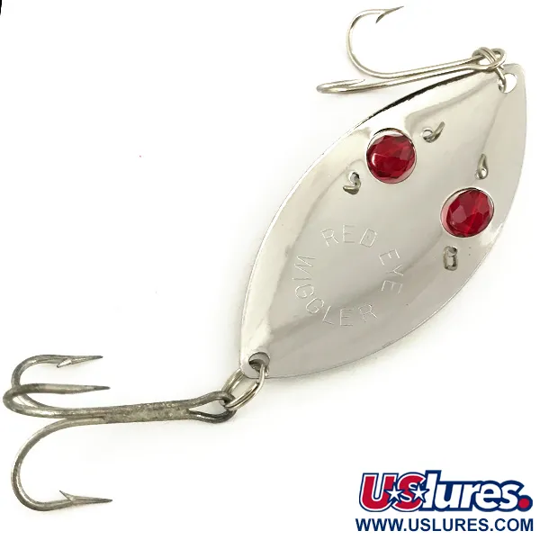 Eppinger Red Eye Wiggler Ondulante, Nickel / Rouge, 25g, #7334
