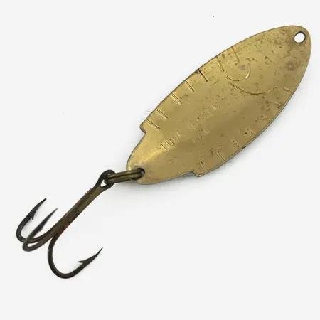 Cuillère Luhr Jensen Krocodile, Black Trout, 7g, Laiton, #7339