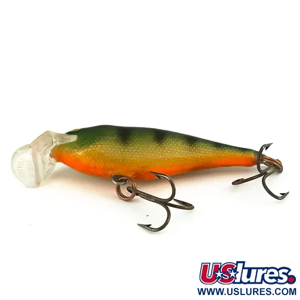Leurre Rapala Shallow Shad Rap, Fire Tiger, 5g, Shallow Runner, #7351