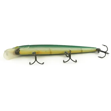 Rapala Husky Jerk 12 Leurre, Vert forêt/Or, 13g, Bruiteur, #7352