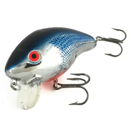 Mann's 1 minus Shallow Runner, Nickel Blue Back, 28g, Flottant, #7353