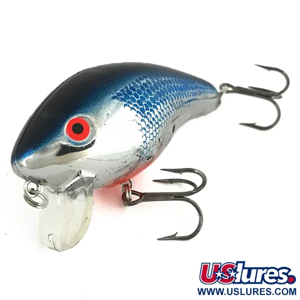 Mann's 1 minus Shallow Runner, Nickel Blue Back, 28g, Flottant, #7353