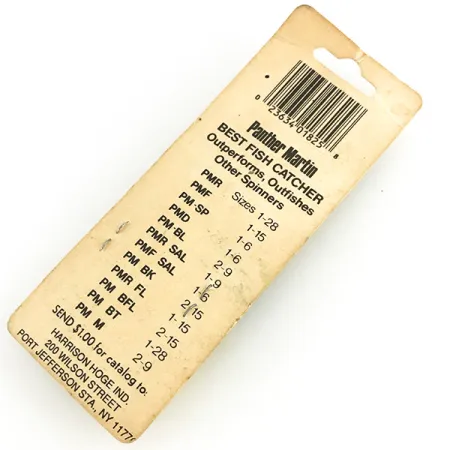 Panther Martin 9 Cuiller Tournante, Argent, 11g, Gaine Chartreuse, #7356