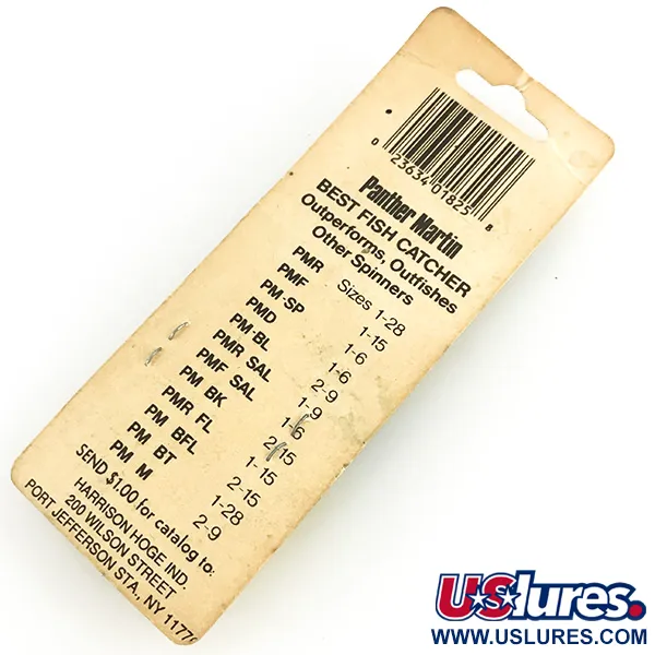 Panther Martin 9 Cuiller Tournante, Argent, 11g, Gaine Chartreuse, #7356