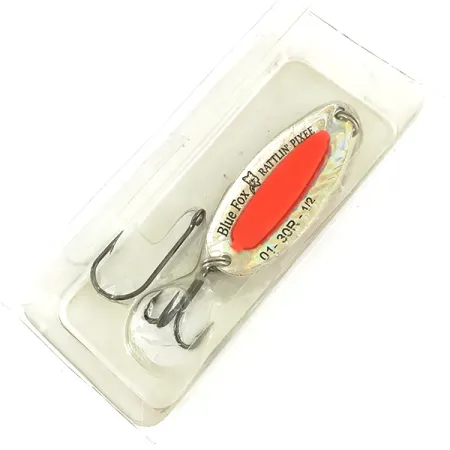 Blue Fox Rattlin Pixee Cuillère, Rainbow Herring, 14g, Œuf Saumon, #7359