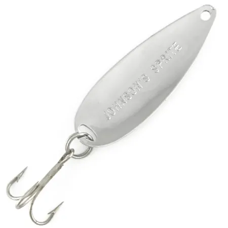 Johnson Sprite Cuiller Ondulante, Nickel / Rouge, 10g, USA, #7361