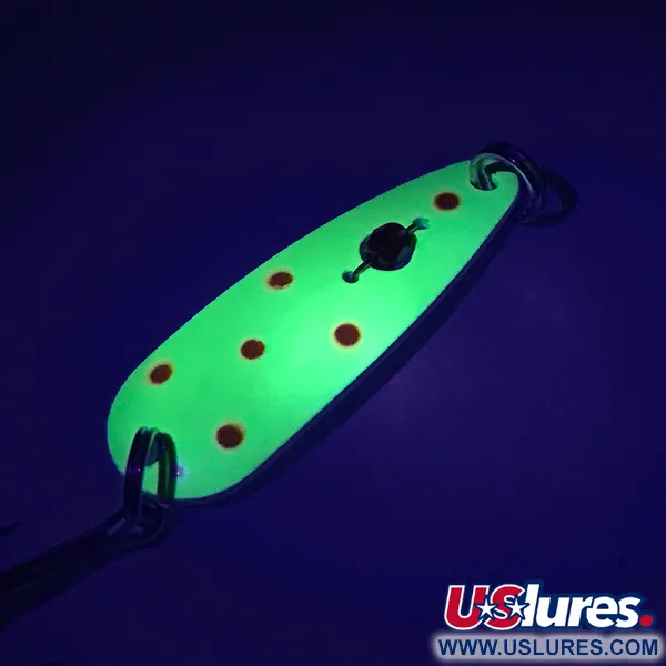 Red Eye Evil Eye UV Cuillère, Jaune/Rose/Rouge, 14g, Finition UV, #7366