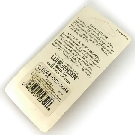 Luhr Jensen Loco 2 Cuillère, Chart Fire Dot, 7g, Vintage, #7400