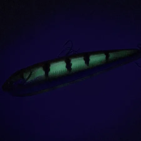 Bass Pro Shops XPS Slim Dog Stickbait, Peacock, 12g, Surface, #7402