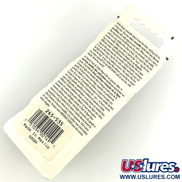 Strike King Spence Scout Poisson-nageur, 245 535, 10.5g, Attache-double, #7403