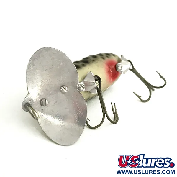 Fred Arbogast Jitterbug Leurre Surface, Tiger, 10g, Bavette Métal, #7406