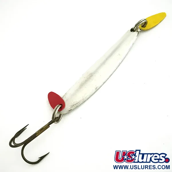 Bay de Noc Swedish Pimple Cuillère, Blanc Perle, 7g, Palettes, #7407