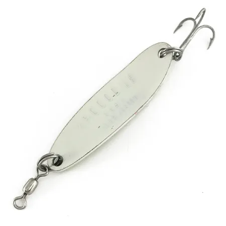 Luhr Jensen Krocodile Die #3 Glow Cuiller, Blanc / Vert, 14g, #7410