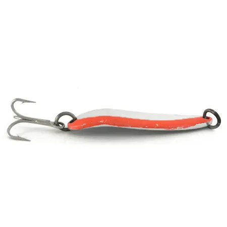 Luhr Jensen Krocodile Die #4 UV Cuillère, Nickel / Rouge, 19g, UV, #7411