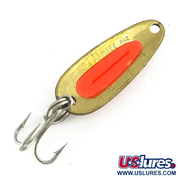 Cuillère Blue Fox Pixee UV, Or/Rose, 4.5g, Œuf UV, #7420