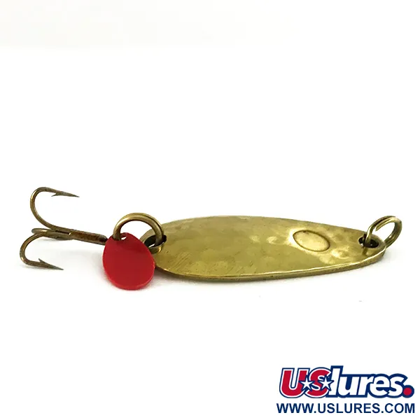 Luhr Jensen Les Davis Hotrod Cuillère, Laiton martelé, 7g, #7421