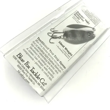 Blue Fox Strobe Tear Drop Spoon Cuillère, Fire Tiger, 11g, VMC, #7423