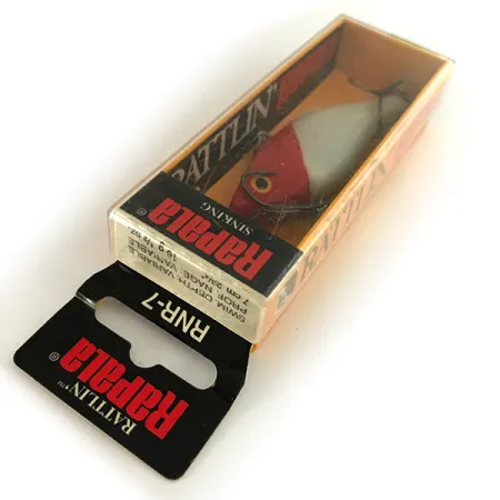 Rapala Rattl'n RAP Lipless Crankbait, Red Head, 16g, Coulant, #SRNR07 RH