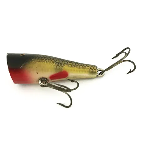 Creek Chub Plunker Popper, Écailles Dorées, 5,5g, Leurre Surface, #7431