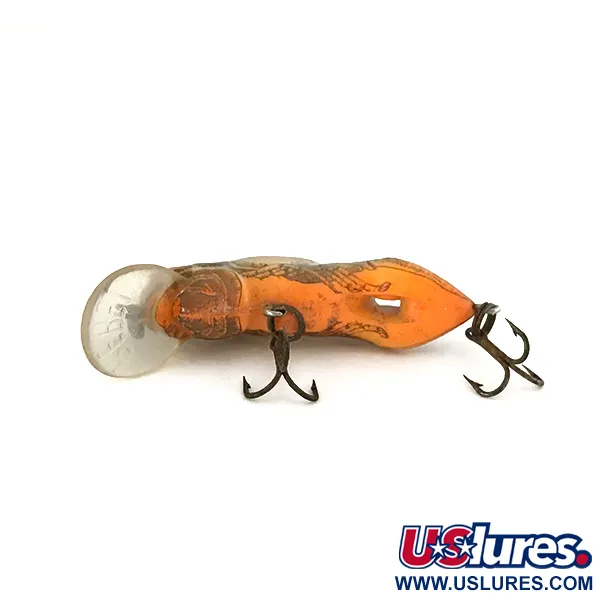 Rebel Wee-Crawfish Crankbait, Écrevisse, 2.5g, Bavette claire, #7435