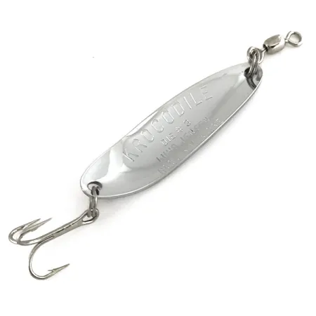 Luhr Jensen Krocodile Die #3 UV Ondulante, Nickel/Orange, 10g, #7448