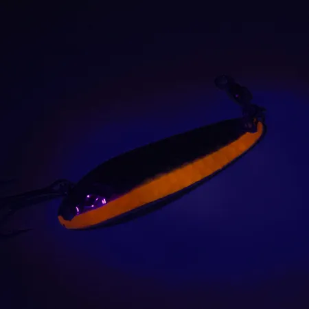 Luhr Jensen Krocodile Die #3 UV Ondulante, Nickel/Orange, 10g, #7448