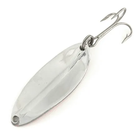 TODDCO Main liner Glow UV Cuillère, Rouge/Blanc/Nickel Glow, 11g, #7451