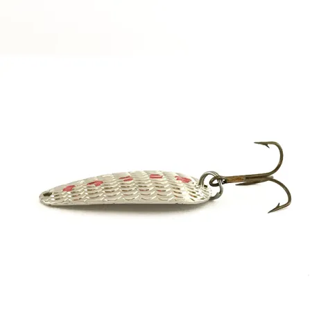 Thomas Cyclone Cuillère, Argent / Rouge / Blanc, 7g, Gaufrée, #7454