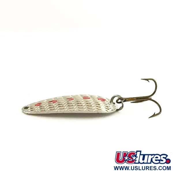 Thomas Cyclone Cuillère, Argent / Rouge / Blanc, 7g, Gaufrée, #7454