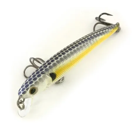 Matzuo Phantom Minnow Suspending Jerkbait, Jaune/Blanc, 5g, Billes, #7457