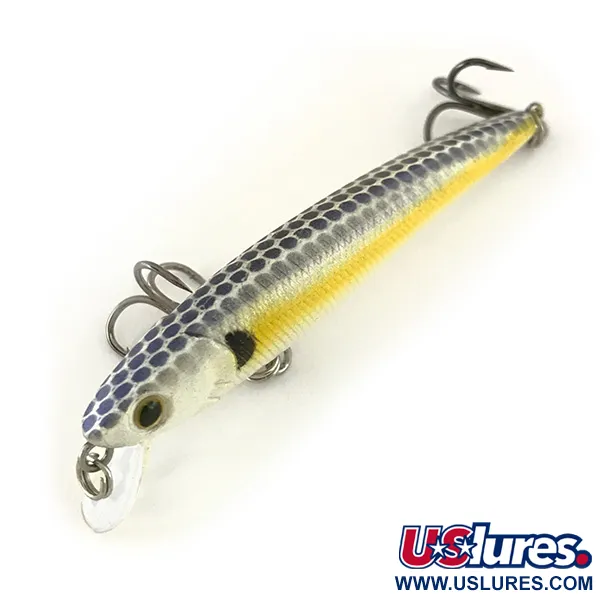 Matzuo Phantom Minnow Suspending Jerkbait, Jaune/Blanc, 5g, Billes, #7457