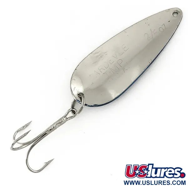 Eppinger Dardevle Imp Cuillère Ondulante, Nickel Martelé/Bleu, 11g, #7465