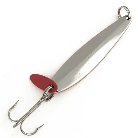 Bay de Noc Swedish Pimple UV, Cuillère, Rouge, 14g, Haute Visibilité, #7469