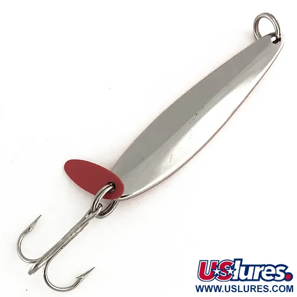 Bay de Noc Swedish Pimple UV, Cuillère, Rouge, 14g, Haute Visibilité, #7469