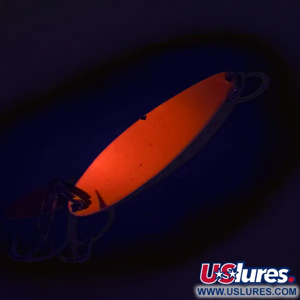 Bay de Noc Swedish Pimple UV, Cuillère, Rouge, 14g, Haute Visibilité, #7469