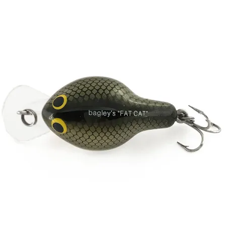Bagley's Fat Cat Crankbait, TS, 9g, Flottant, Bruiteur, #7481