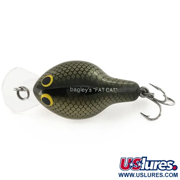Bagley's Fat Cat Crankbait, TS, 9g, Flottant, Bruiteur, #7481